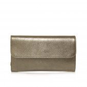 Geanta plic din piele naturala DiAmanti Astrella Bronzo Chiaro